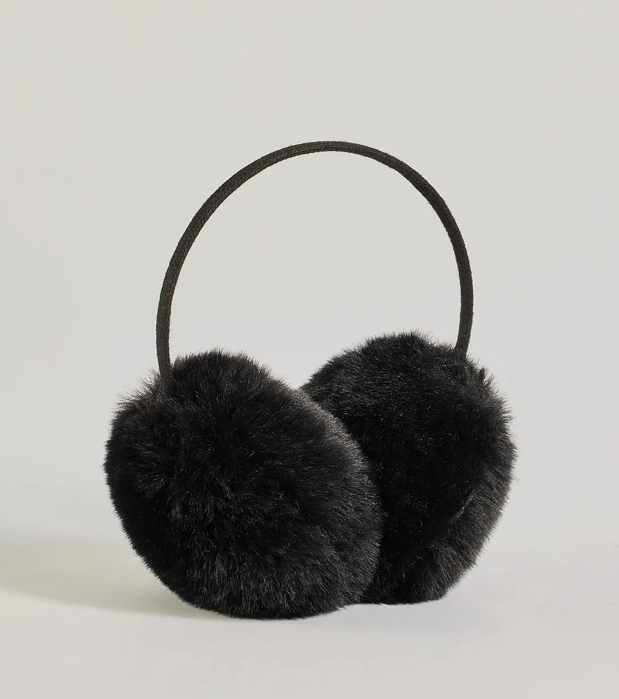 Cozy Bliss Faux Fur Earmuffs