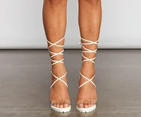 The Next Level Lug Platform Heels