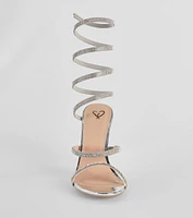 Fancy Feet Spiral Stiletto Heels