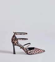 Wildly Fierce Leopard Stiletto Pumps