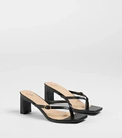 The Best Choice Thong Buckle Mules