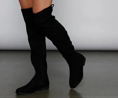 Keep It Casual Over The Knee Boots