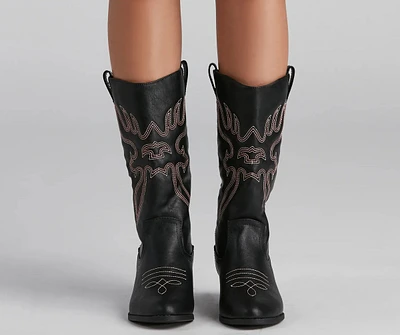 A Little Bit' Country Western Boots