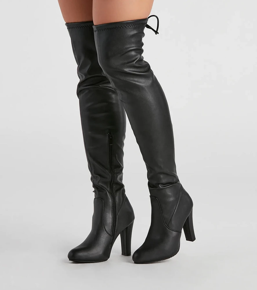 Sleek Energy Over The Knee Boots