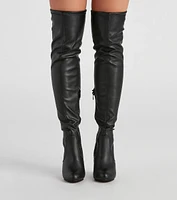 Sleek Energy Over The Knee Boots