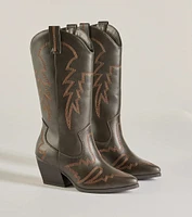 Country Girl Era Block Heel Western Boots