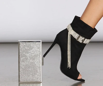 Goddess Me Stiletto Booties