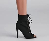 Sassy Moment Stiletto Booties