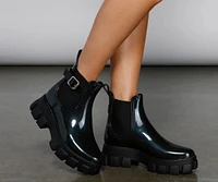 Major Baddie Lug Sole Booties