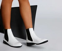 Chic City Girl Stud Accent Booties