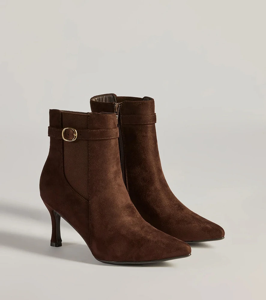 Of-The-Moment Stiletto Ankle Booties