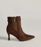 Of-The-Moment Stiletto Ankle Booties