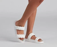 Total Cutie Braided Strap Sandals