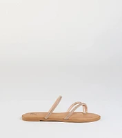 Always Shining Rhinestone Strappy Sandals