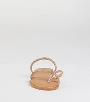 Always Shining Rhinestone Strappy Sandals