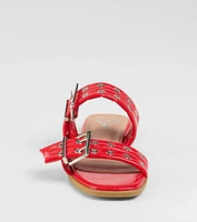 Get It Girl Buckle Strappy Sandals