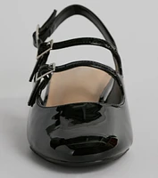 The Everyday Sling Back Patent Leather Flats