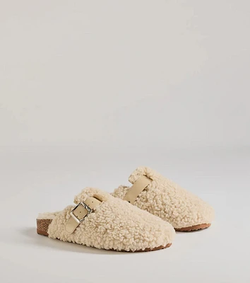 Cozy Glam Slip-On Clogs