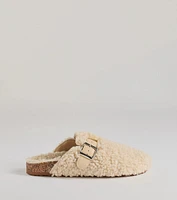 Cozy Glam Slip-On Clogs