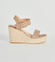 Picnic Time Platform Espadrille Wedges