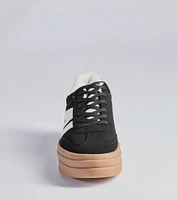 Instant Fave Faux Suede Platform Sneakers