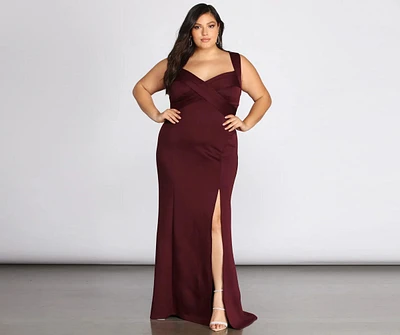 Plus Kyla Formal Bandage Dress