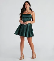 Danielle Lace A-Line Party Dress