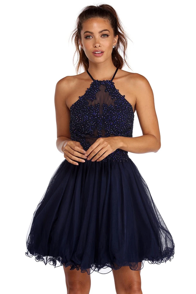 Daniella Midnight Dreams Tulle Dress