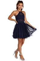 Daniella Midnight Dreams Tulle Dress