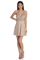 Zoey Formal Lurex Party Dress