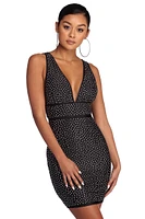 Starlette Heat Stone Mini Dress