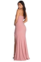 Brittany Formal Ruched Gown