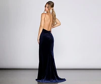 Marian Formal Velvet Gown