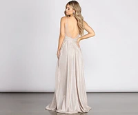 Jasmine Formal Glitter A-Line Dress