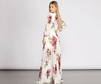 Rita Floral Chiffon Dress