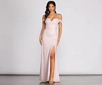 Katie Formal Off The Shoulder Mermaid Dress