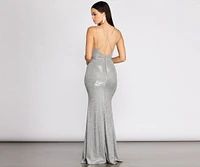 Lenore Glitter Shine Mermaid Dress