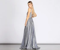 Ivy Formal Glitter A-Line Dress