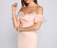 Daphne Formal Ruffled Mermaid Dress