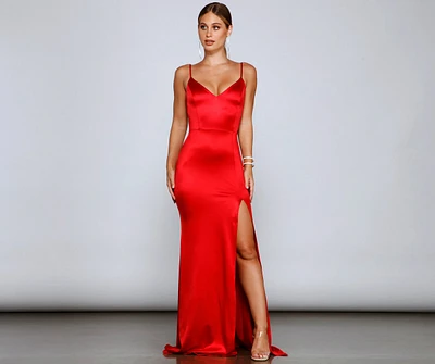 Karasi Formal High Slit Mermaid Dress