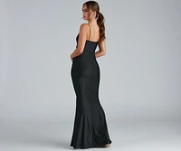 Terra Formal Cutout Mermaid Dress