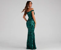 Perry Formal Off-The-Shoulder Dress