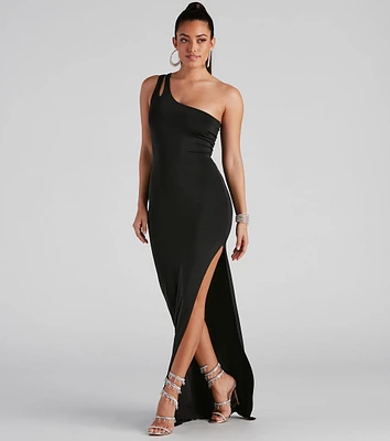 Koami Formal One Shoulder Dress