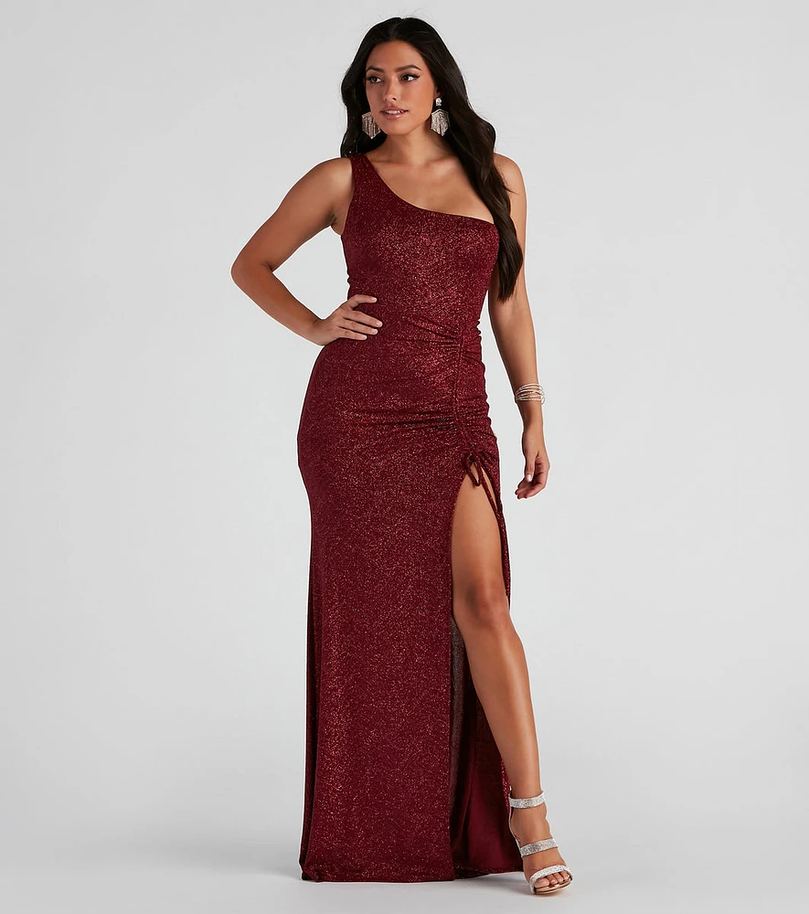 Gina Formal Glitter Long Dress