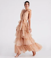 Mabelle Formal Tulle A-Line Dress