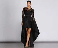 Tamia Lace Drama Dress