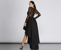 Tamia Lace Drama Dress