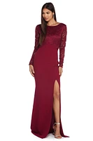 Gwen Scalloped Lace Dress