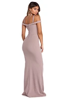 Larissa Off The Shoulder Formal Dress