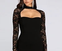 Danielle Sweetheart Lace Formal Dress